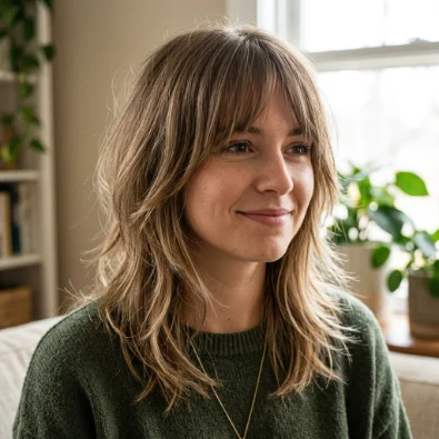 Razor-Cut Shag for Fine Hair