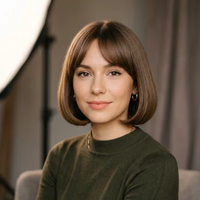 Rounded Pageboy-Inspired Cut