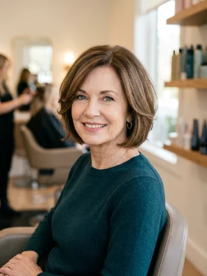 Short Bob with Soft Face-Framing Layers