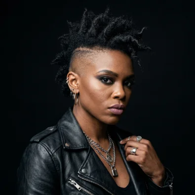 Short Mohawk-Inspired Cut