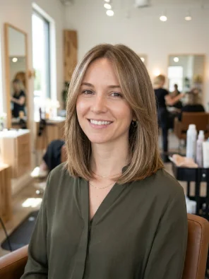 Shoulder-Length Cut With Soft Face-Framing Layers