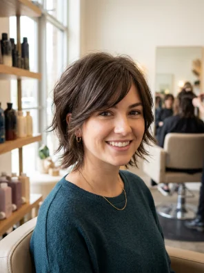 Side-Swept Bangs