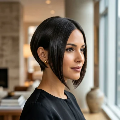 Sleek Long Pixie Bob