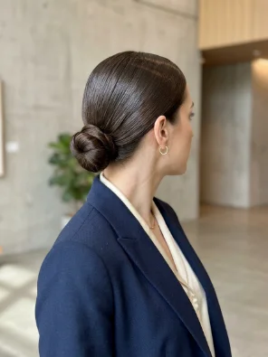 Sleek Low Bun