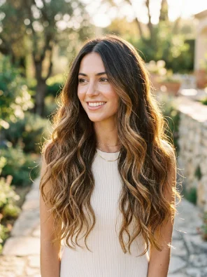 Soft Caramel Balayage