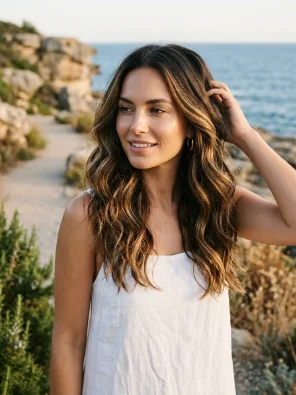 Sun-Kissed Brunette
