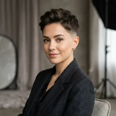 Tapered Cut With Shaved Sides