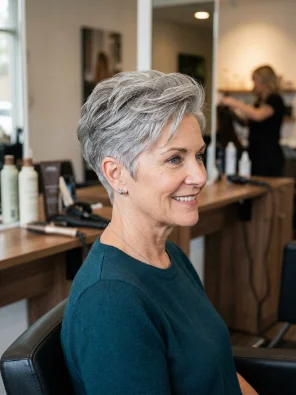 Tapered Pixie Cut