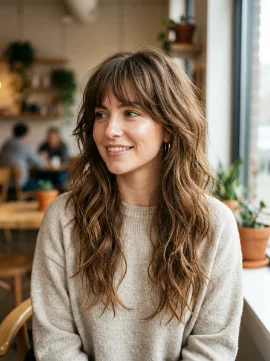 Textured Ends and Bangs