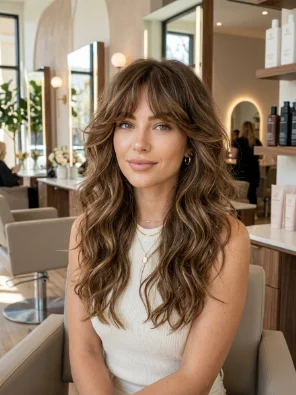 Wavy Bangs