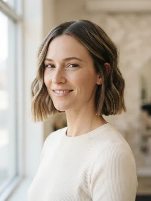 Blunt Bob for Wavy Hair