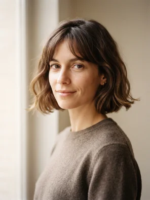 Chin-Length French Bob
