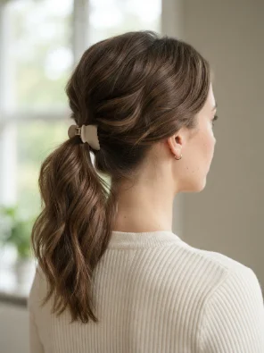 Claw Clip Ponytail Lift