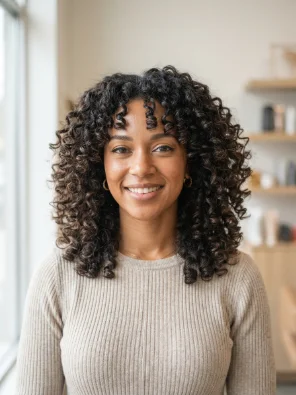 Deva-Inspired Curly Cut