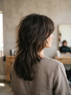 French Shag for Thick Hair