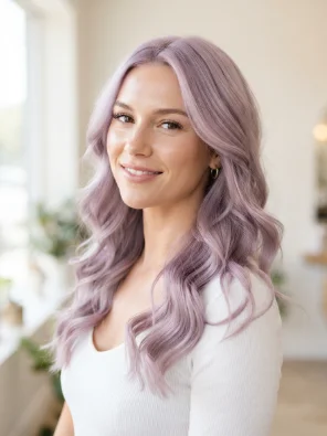 Lavender Plum Hair
