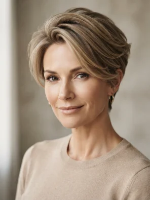 Long Pixie Cut for Fine Hair