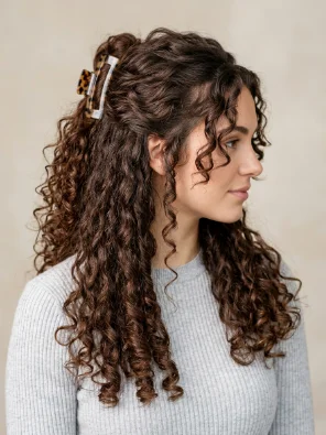 Loose Top Clip Updo