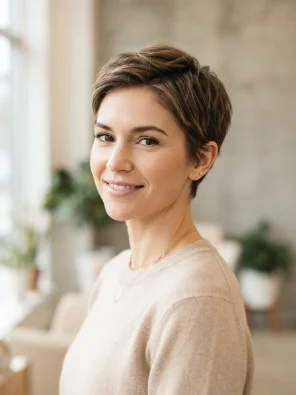 Low-Maintenance Pixie Cut