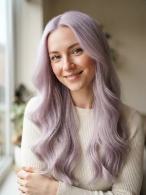 Pastel Lilac Hair