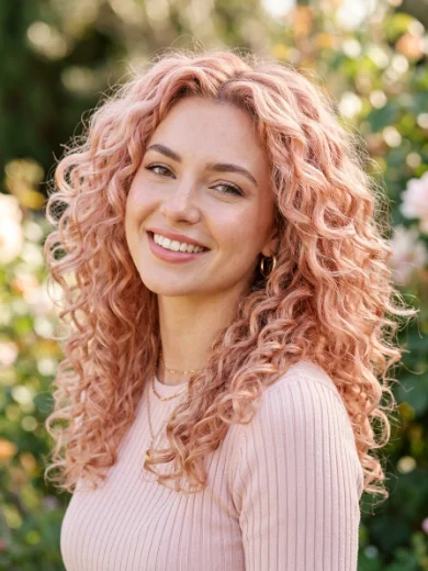 Rose Gold Curls