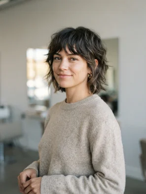 Short Shag Haircut