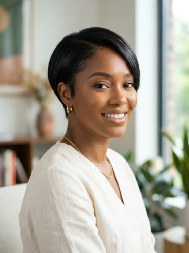 Sleek Long Pixie With Tapered Sides