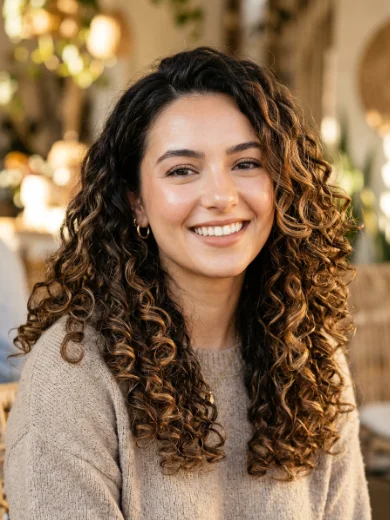 Soft Caramel Balayage