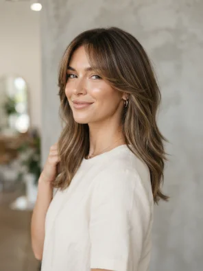 Soft French Shag With Long Layers