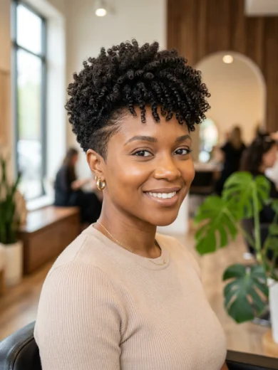 Tapered Long Pixie for Natural Coils