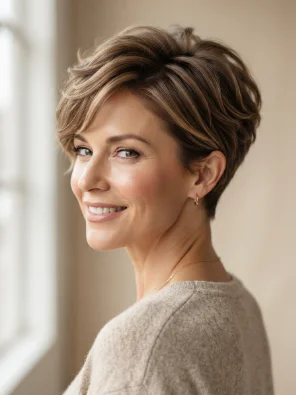 Tapered Pixie Cut
