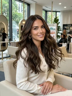 Thick Wavy Haircut With Weight Removal