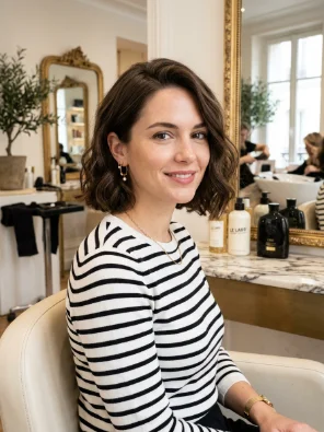 Wavy French Bob