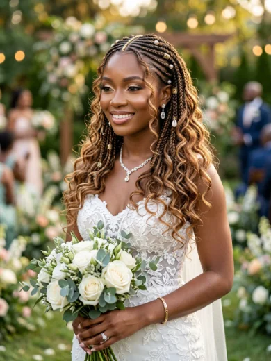 Wedding-Ready Fulani Boho Braids