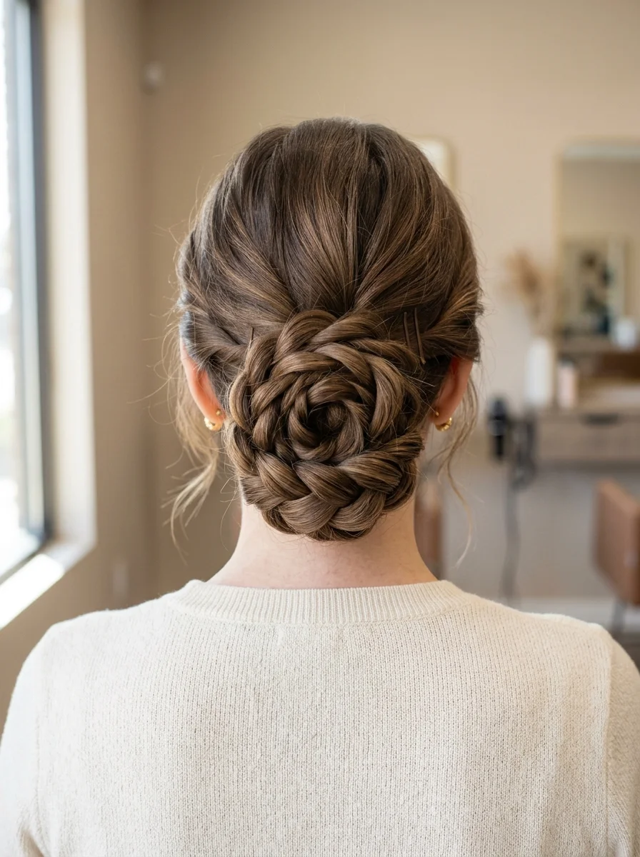 Rose Bun