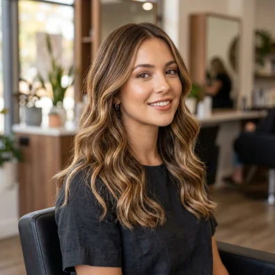 Caramel Blonde Balayage