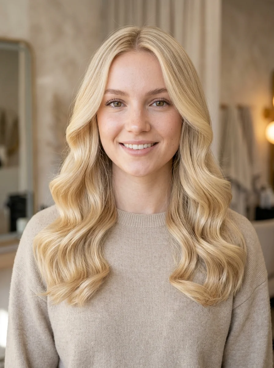 Butter Blonde Hair
