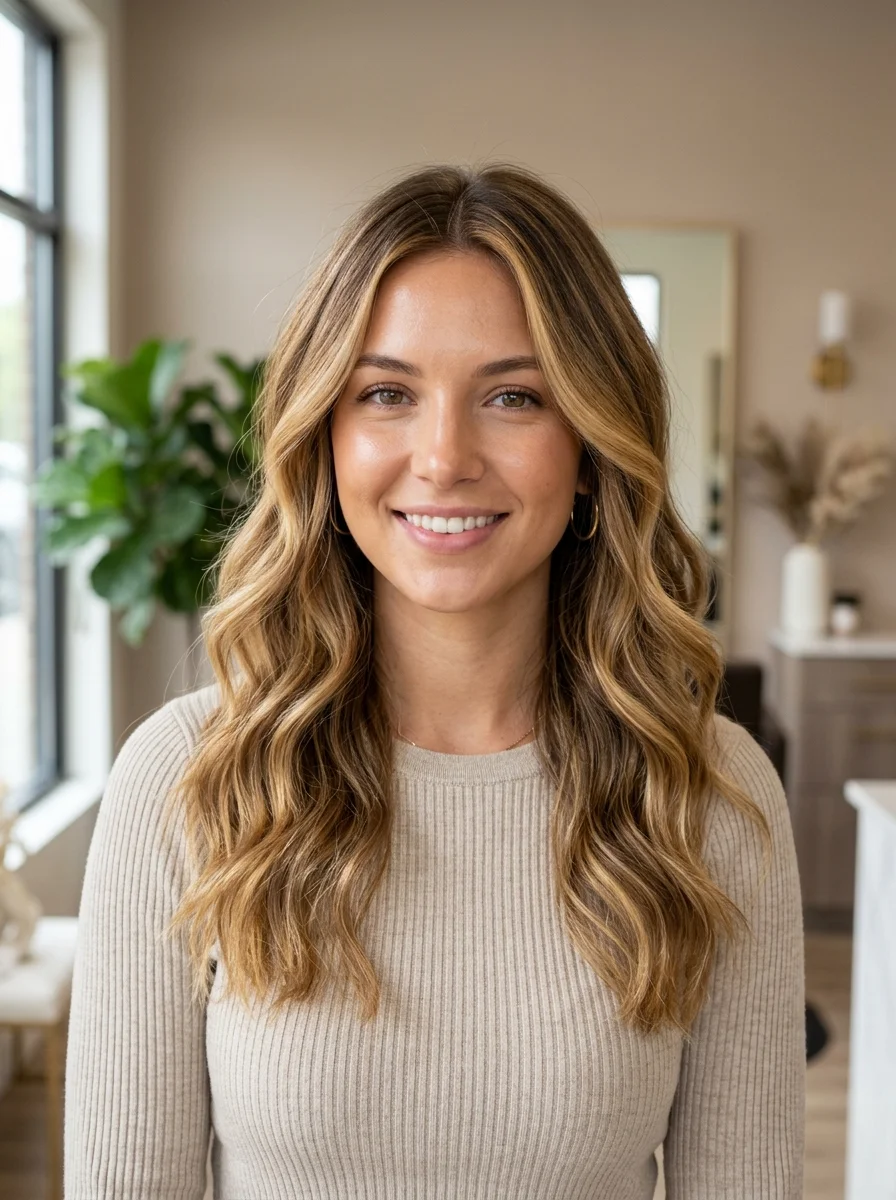 Golden Bronde Hair