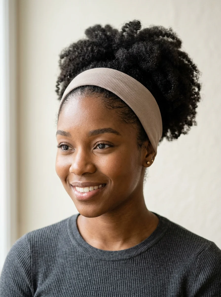 Headband Ponytail